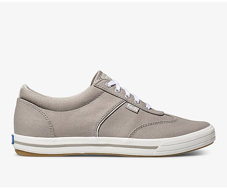 Keds Women's Courty Grey Lace Up Shoes - QO8957301
